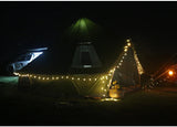 6-10Persons Glaming Luxury Mongolia Yurt Family Travel Hiking Antistorm Outdoor Camping Castle Tent Silver Coated UV Function