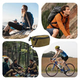 Outdoor Waist Bag Adjustable Hiking Bag with Strap Portable Mountaineering Running waist bag cycling Backpack for camping hiking