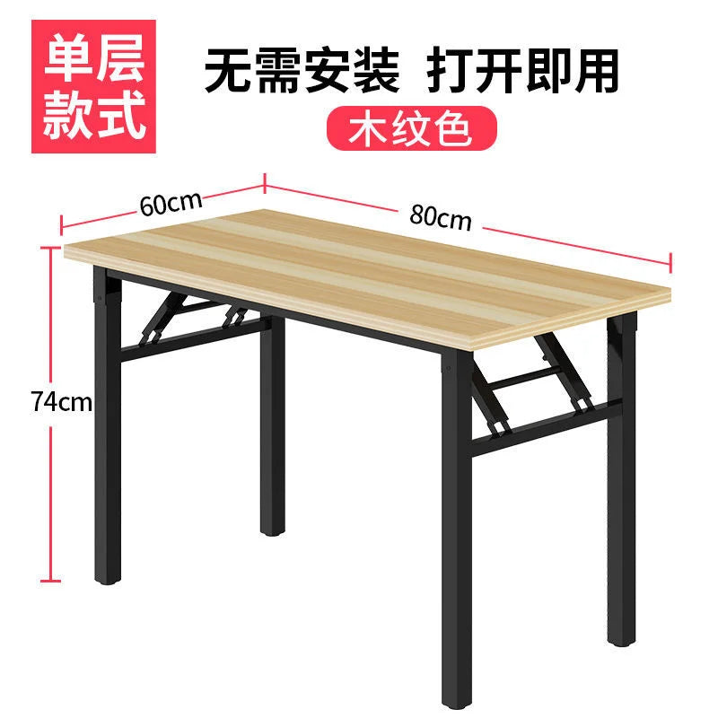 Home Bedroom Computer Desk Desktop Study Table Folding Desk Simple Office Writing Desk Economical Mesas Laptop Table Mesa Gamer