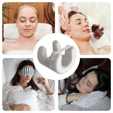 Face Beauty Pillow Face Up Ergonomic Beauty Pillow Foam Massage Pillow Soft Breathable Maintaining Sleeping Pillow Neck Pillow