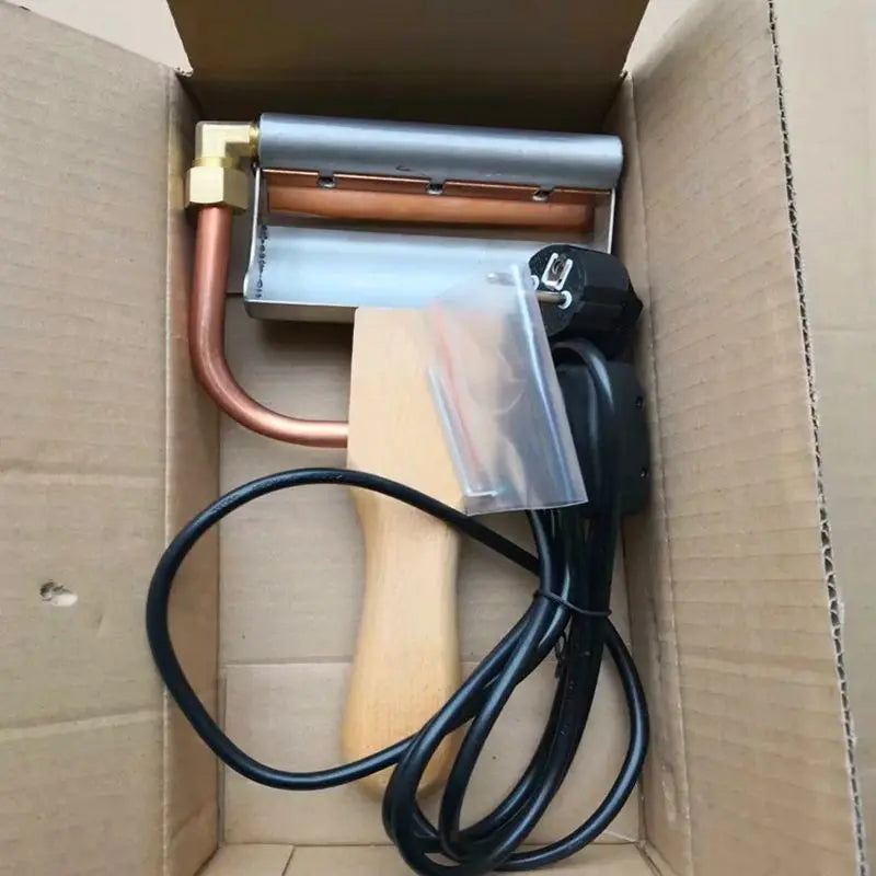 Beekeeping Equipment Electric Heating Uncapping Plane Honey Knife Wooden Handle Tool , Cut Honey Shovel,Honey Scraper apiculture