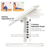 Computer Desk Bed Top Desk Adjustable Folding Simple Home Bedroom Sitting Floor Bay Window Laptop Office Small Desk Board