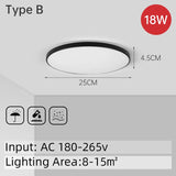 Led Ceiling Light Bathroom Lights Room Chandelier kitchen Panel Fixtures Luminair Hanging For Home Aisle Lighting Ceiling Lamp