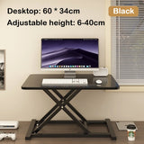 Standing Up and Down Desk Stand Computer Office Workstation Monitor Stand Laptop Stand Foldable and Elevated  Home Office Desk