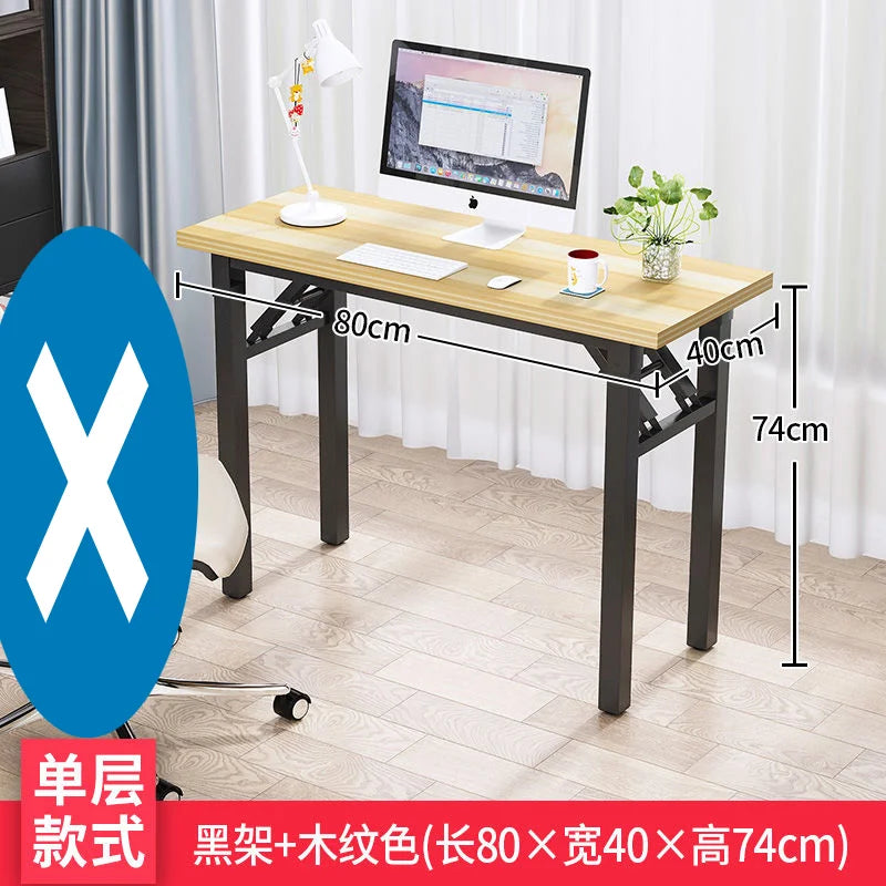 Home Bedroom Computer Desk Desktop Study Table Folding Desk Simple Office Writing Desk Economical Mesas Laptop Table Mesa Gamer