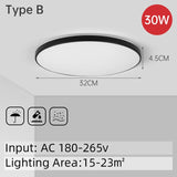 Led Ceiling Light Bathroom Lights Room Chandelier kitchen Panel Fixtures Luminair Hanging For Home Aisle Lighting Ceiling Lamp