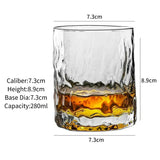 Whiskey Glasses,Engraved Whiskey Glass,Old Fashioned Whiskey Glasses,Classical Scotch Glasses,Perfect Gift for Scotch Lovers