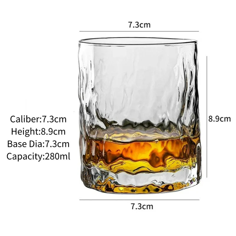 Whiskey Glasses,Engraved Whiskey Glass,Old Fashioned Whiskey Glasses,Classical Scotch Glasses,Perfect Gift for Scotch Lovers