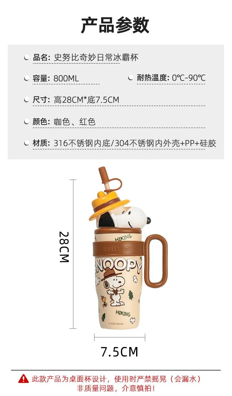 New Crayon Shin-chan Cute Cartoon Sakurada Nene Vacuum Cup Kawaii High-Capacity Water Cup Lovely Periphery Home Decor Gifts