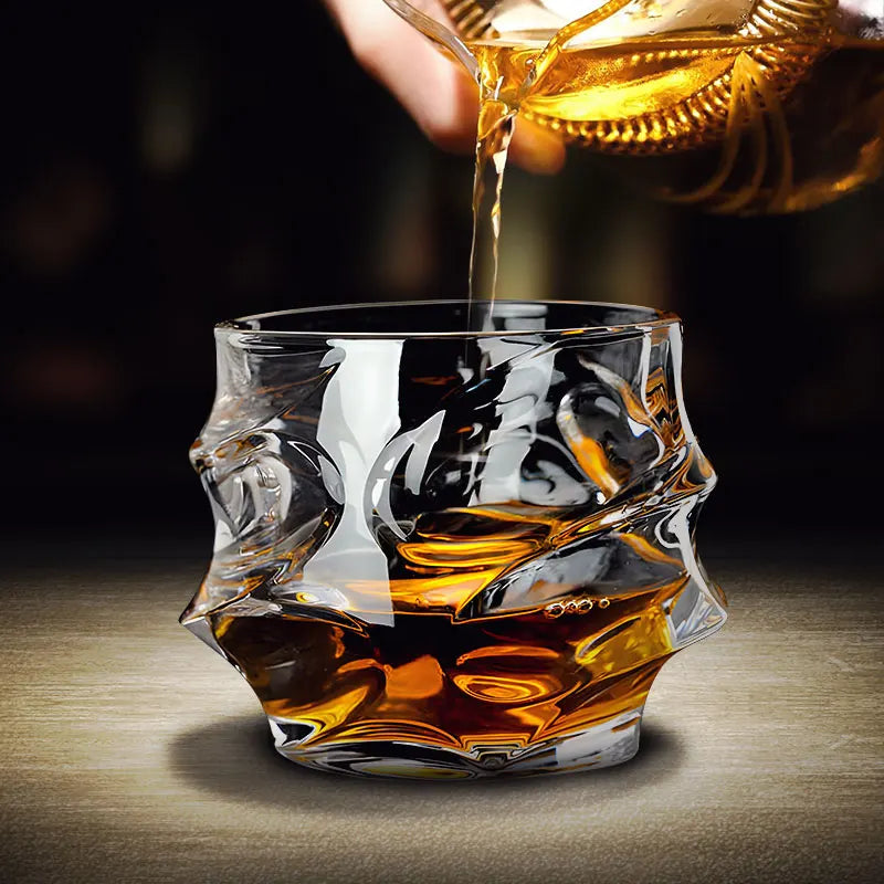 Whiskey Glasses,Engraved Whiskey Glass,Old Fashioned Whiskey Glasses,Classical Scotch Glasses,Perfect Gift for Scotch Lovers