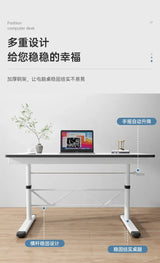 Computer Desk Electric Standing Desk with Drawers, Stand up Desk with Monitor Stand, Laptop Stand with Memory Preset Controller
