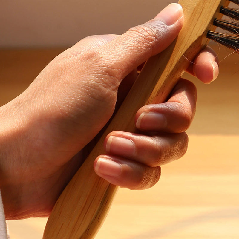 Beekeeper Bee Brush Beehive Bee Horsetail Brush Bee Sweeping Brush Safe And Durable Wooden Honey Brush Cleaning Beekeeping Tools