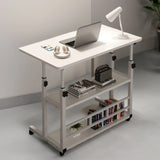 Bedside Table Liftable Computer Desk Minimalist Movable Computer Desk Portable Multi-functional Small Home Office Furniture