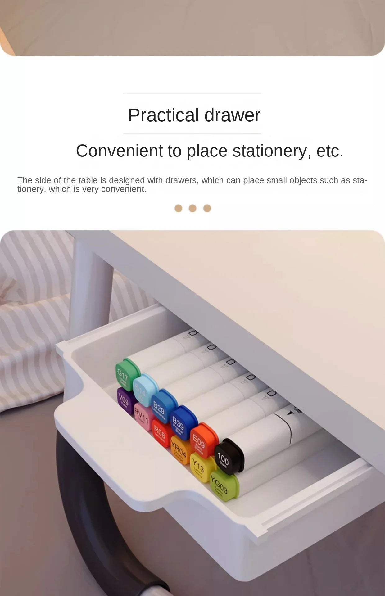 Computer Foldable Desk, Bed Small Table, Dormitory Student, Upper and Lower Bed Study Desk, Bede Stool, Notebook Stand