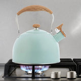 Whistling Tea Kettle For Stove Top Modern Stainless Steel Whistling Teapot 2.5 Liter Whistling Tea Kettle For Making Coffee Milk