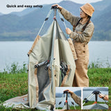 Outdoor Self-driving Travel Camping Tent Automatic Quick-opening Tent Rainproof Sunshine-proof Tent Fishing Sunshine Shelter