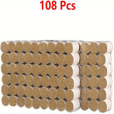 108 Packs Bee Smoker Pellets - Natural Bee Hive Smoker Fuel, Simple And Convenient, Soft Smoke, Pleasant Smell, Easy To Light, Beekeeping Supplies, Suitable For Beekeeping