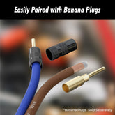 14 Gauge Speaker Wire 100 Ft Cable, 14 AWG Speaker Wire Cable, True Spec Soft Touch Cables | Great Use for Car Audio, Stereos, Home Theater Speakers, Surround Sound