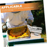 Bee Smokers For Beekeeping With Heat Shield Stainless Steel Bee Hive Smoker Keep Your Bees Calm And Safe (M)