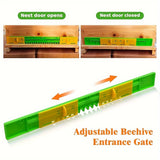 10 Pack BeeHiveGuard Plastic Mouse Guards - Beehive Entrance Reducer for 8 Frame Hives - Beekeeping Hive Entrance Protector