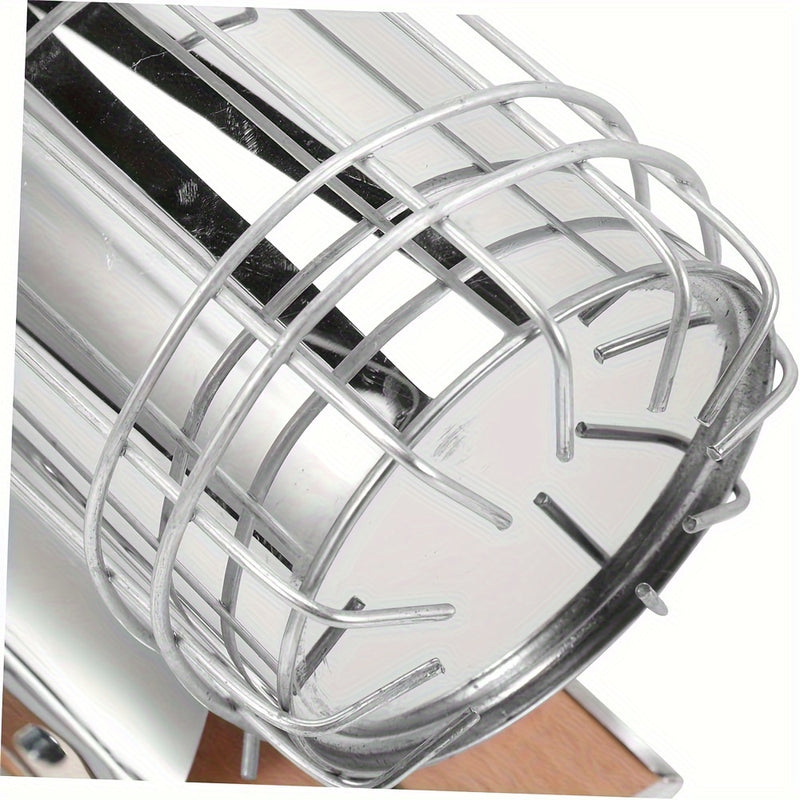 Bee Smokers For Beekeeping With Heat Shield Stainless Steel Bee Hive Smoker Keep Your Bees Calm And Safe (M)