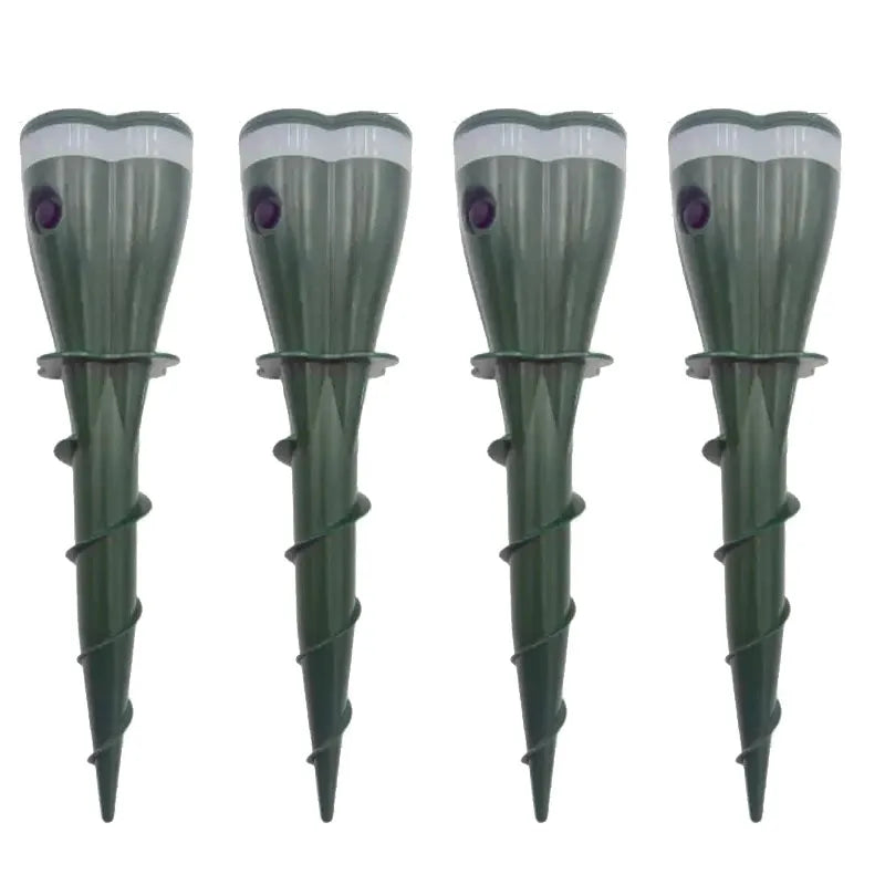 For Lawns Gopher Screw Repeller Solar Powered Outdoor Groundhog Deterrent Vibration Stakes