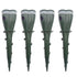For Lawns Gopher Screw Repeller Solar Powered Outdoor Groundhog Deterrent Vibration Stakes