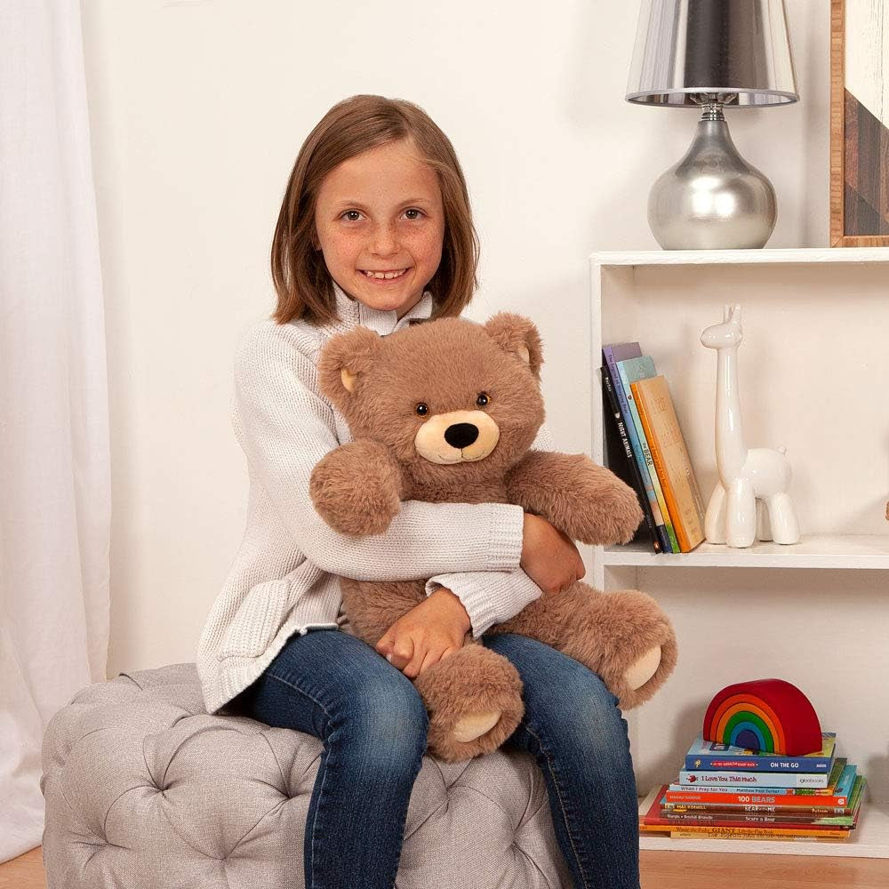 Cuddly Soft – 18 Inch Brown Bear Stuffed Animal, Oh so Soft Plush Toy, Adorable Gift for All Ages