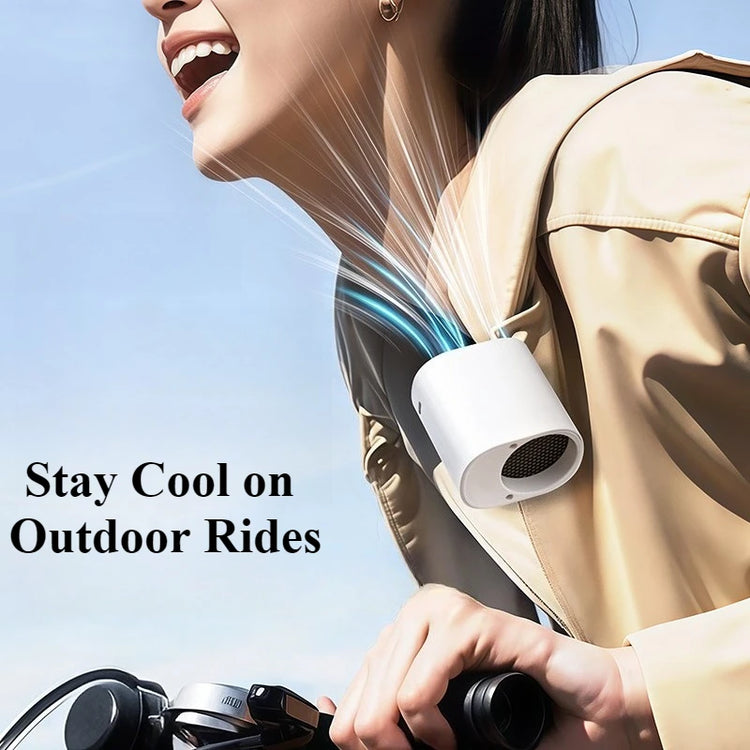 Portable Car Clip Fan 360° Rotatable 100 Speed Wind 12V USB Rechargeable Electric Fan Low Noise Mini Fan Clamp Anywhere