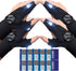 2Pcs Hands Free Flashlights, LED Flashligt Gloves, Husband Gifts, Fishing Gifts for Menfather&