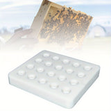 1pc Silicone Queen Cup Mold, 20 Holes, Non-Electric Beekeeping Queen Bee Rearing Tool, Durable Beekeeping Supplies