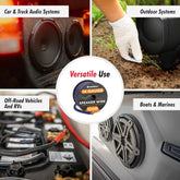 14 Gauge Speaker Wire 100 Ft Cable, 14 AWG Speaker Wire Cable, True Spec Soft Touch Cables | Great Use for Car Audio, Stereos, Home Theater Speakers, Surround Sound