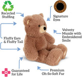 Cuddly Soft – 18 Inch Brown Bear Stuffed Animal, Oh so Soft Plush Toy, Adorable Gift for All Ages
